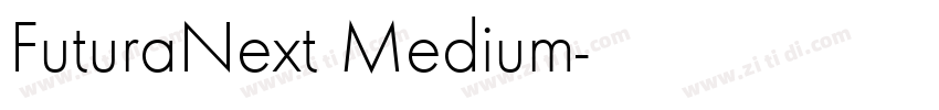 FuturaNext Medium字体转换